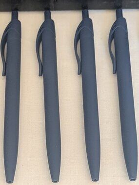 New Rubber coated pens 10 piece lot